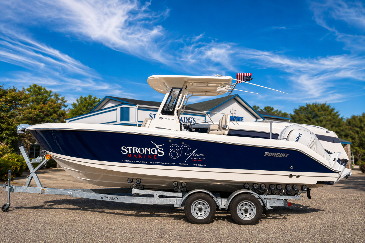 Pursuit Strongs boat s248 enhanced