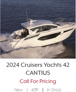 Cruisers Yachts 42 Cantius Strong's Marine