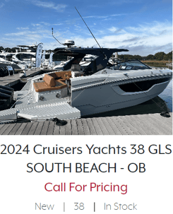 Cruisers Yacht 2024 Cruisers GLS South Beach