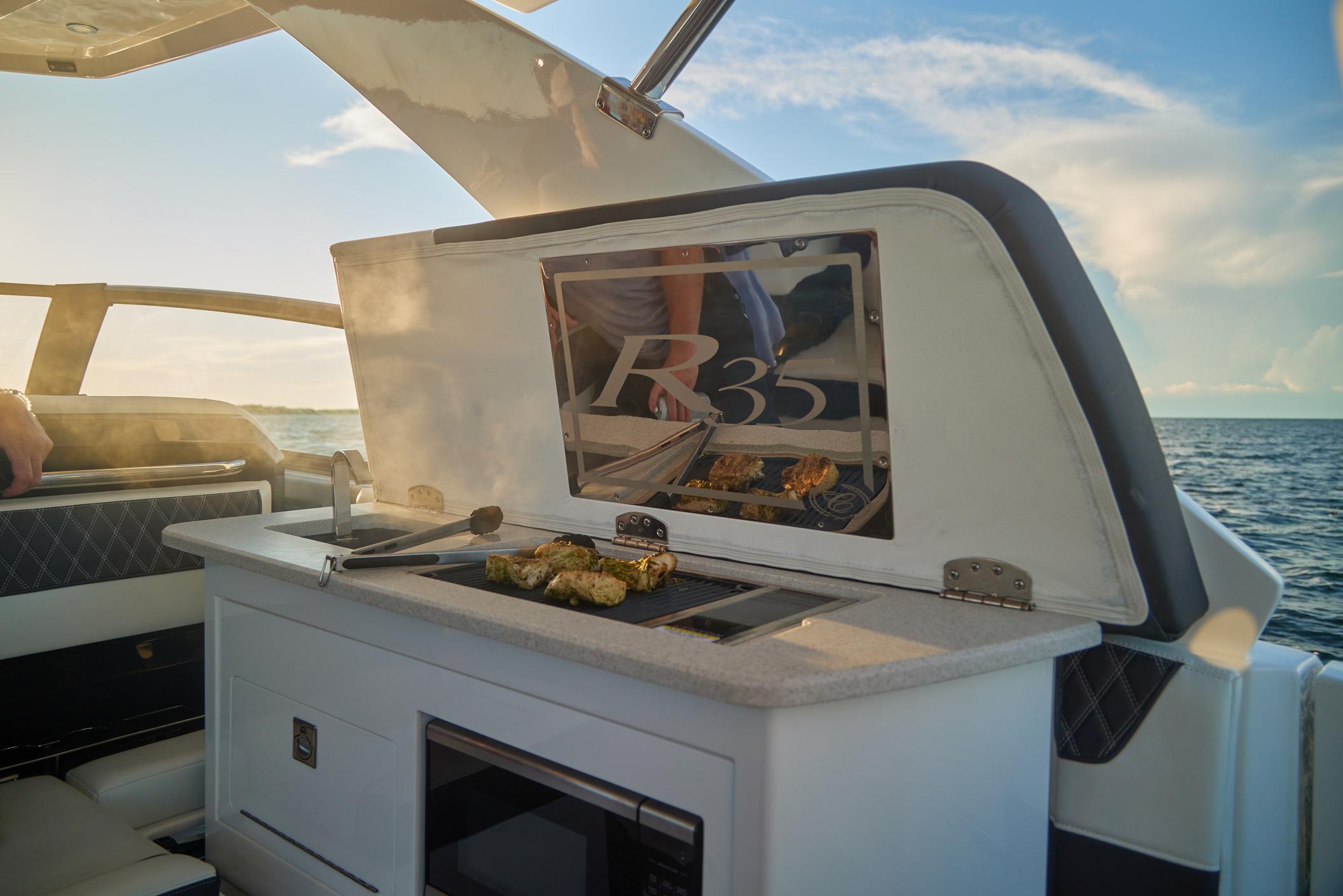 Auto Deploy Galley from Cobalt Boats - Strongs Marine Long Island
